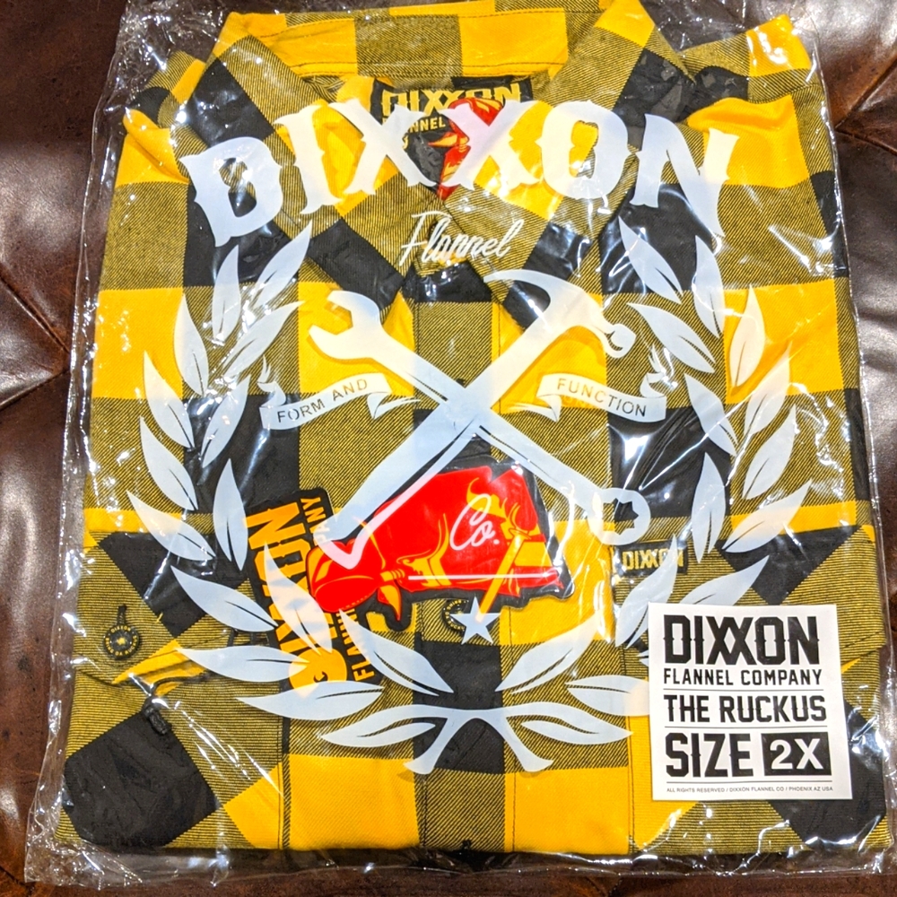 2X Dixxon Ruckus Wu Tang flannel